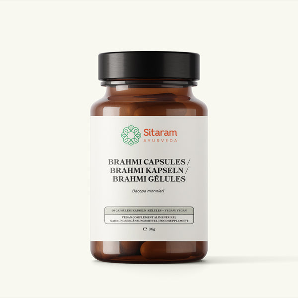 Sitaram Ayurveda, Brahmi capsule, integratore ayurvedico