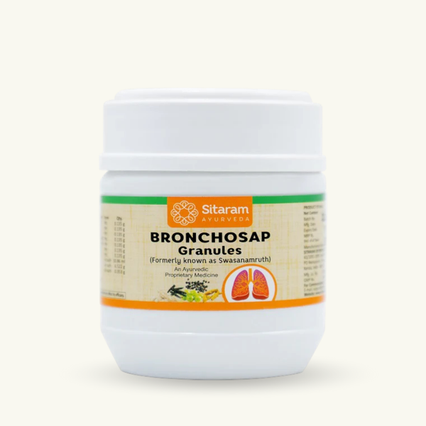 Sitaram Ayurveda, Bronchosap (granuli), 100 g, integratore ayurvedico