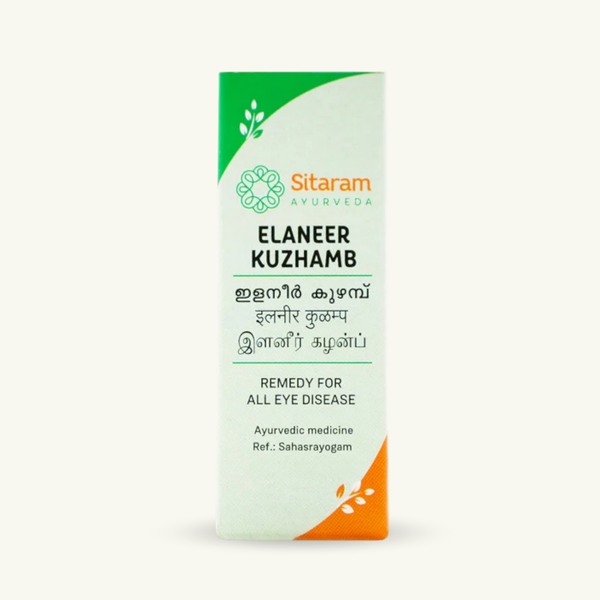 Sitaram Ayurveda, Elaneer Kuzhambu, 8 ml, Thailam ayurvedico classico