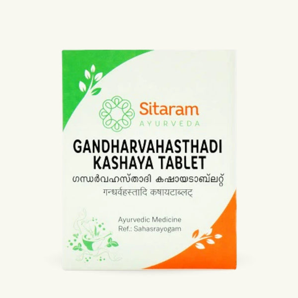 Sitaram Ayurveda, Gandharvahasthadi Kashayam compresse, 50 compresse, integratore ayurvedico