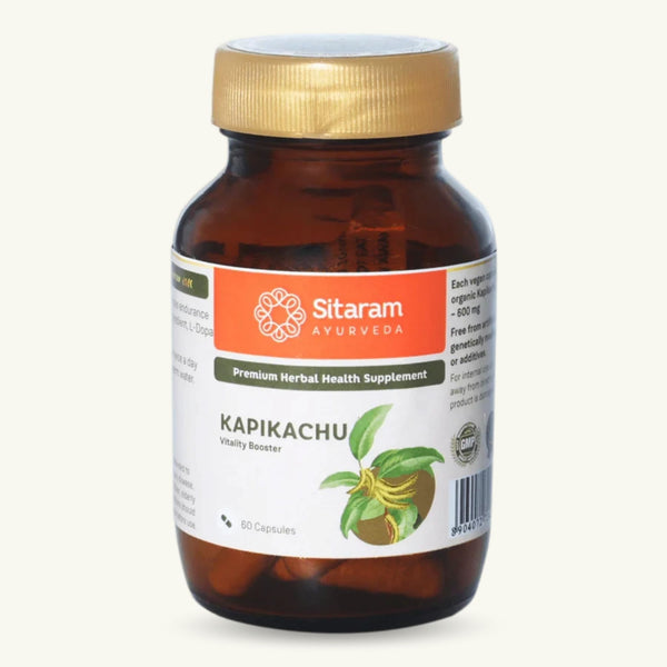 Sitaram Ayurveda, Kapikachu capsule, integratore ayurvedico